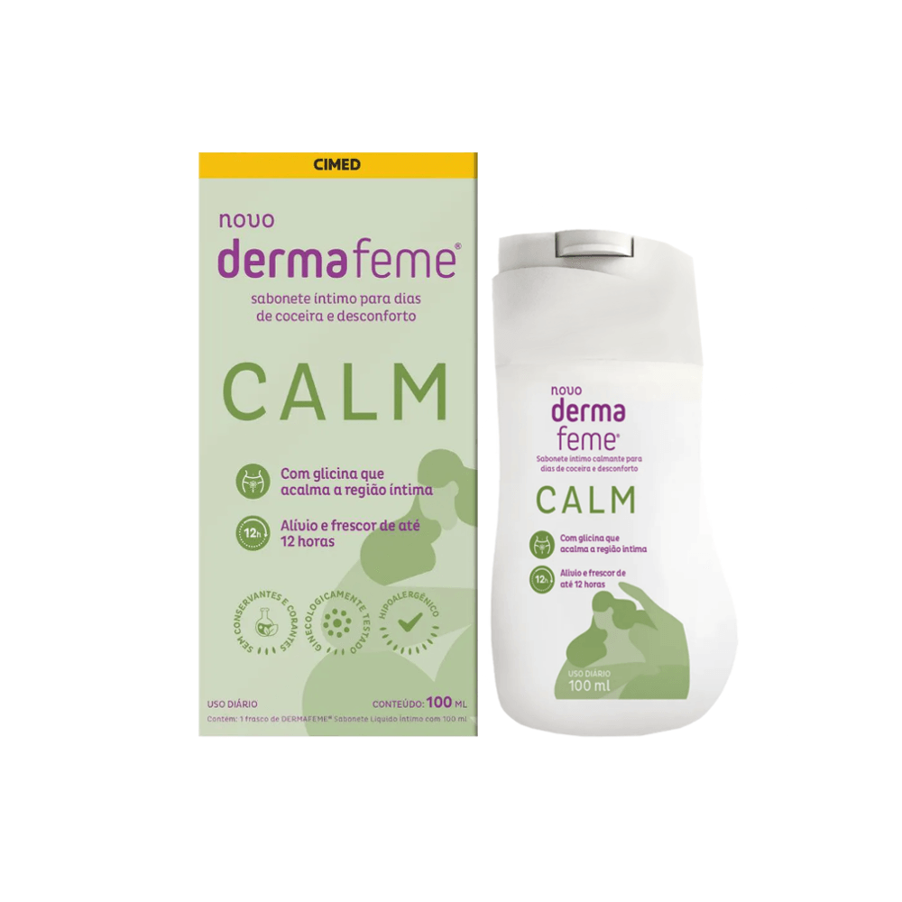 Sabonete Íntimo Dermafeme Calm 100ml
